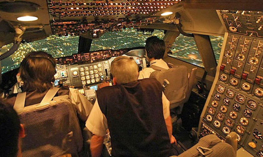 In einem älteren Cockpit fühlt man sich nicht unbedingt schlechter.