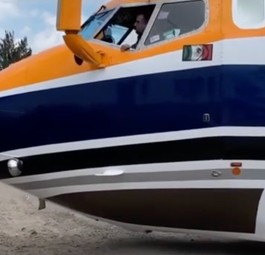 Eine exklusive Boeing 727 für die Straße