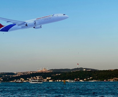Die CR929 - so bisher der Name - über Istanbul: Könnte so aussehen.