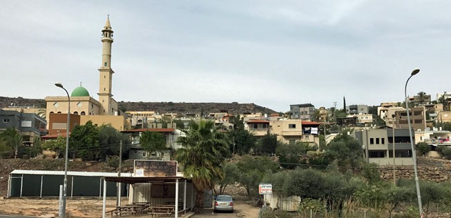 Arabisches Dorf in Israel: Muslime aus dem Land haben Mühe nach Mekka zu gelangen.