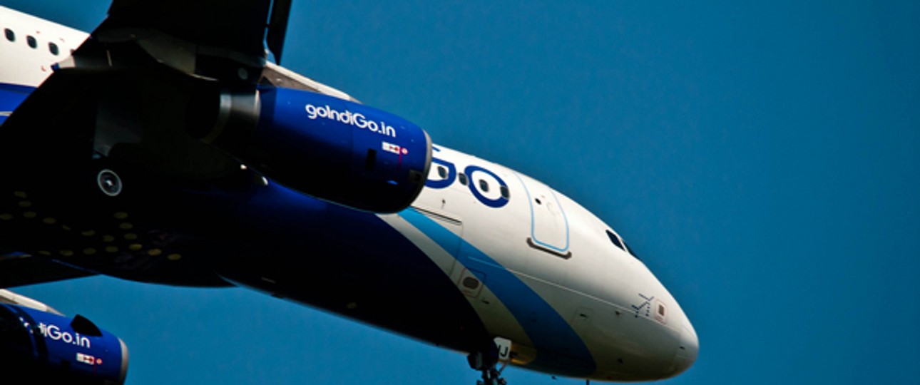 A320 von Indigo: Nur einen Flugzeugtypen in der Flotte.