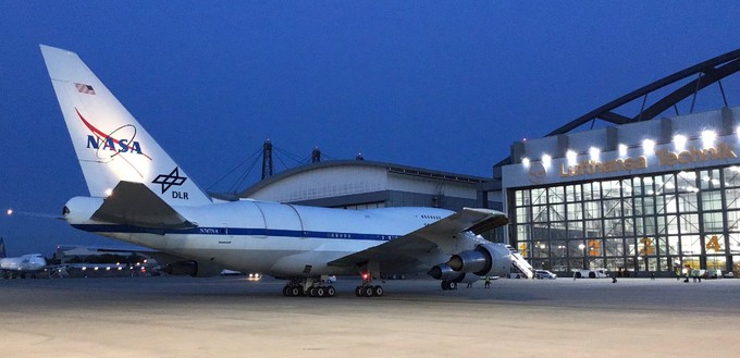 ... wurde in Hamburg von Lufthansa Technik gewartet.