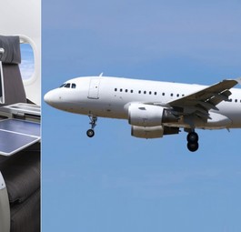 Airbus A318 von Titan Airways: Nur 32 Sitze.