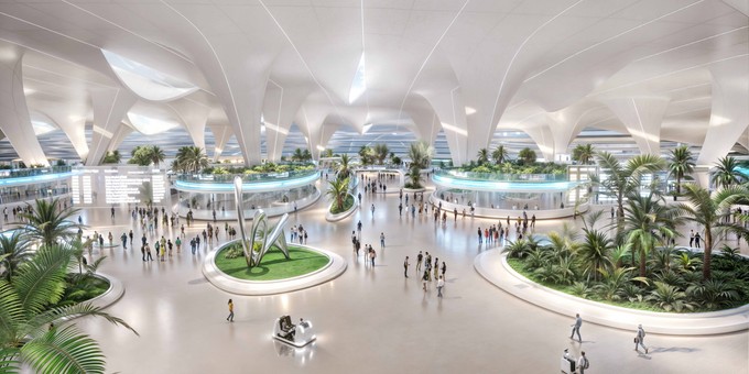 Ab 2034 soll der Al Maktoum International Airport den Betrieb des alten Flughafens übernehmen.