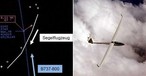 Radaraufzeichnung, Segelflugzeug (Archivbild): Wer ist schuld?