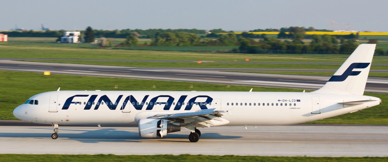 Airbus A321 von Finnair (Archivbild): Acht Flugzeuge dieses Typs haben aktuell ein Problem.