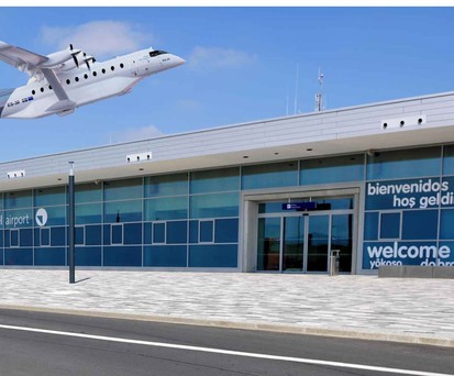 Eine ES-30 von Heart Aerospace am Flughafen Kassel-Calden: Sind E-Flieger die Zukunft des Flughafens?