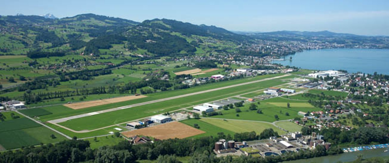 Flughafen St. Gallen Altenrhein: «Der Staatsvertrag mit Österreich engt uns enorm in unserer unternehmerischen Freiheit ein», sagt Chef Daniel Steffen.