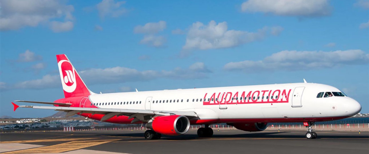 Airbus A321 von Laudamotion: Die Fluglinie fliegt noch hohe Verluste ein.