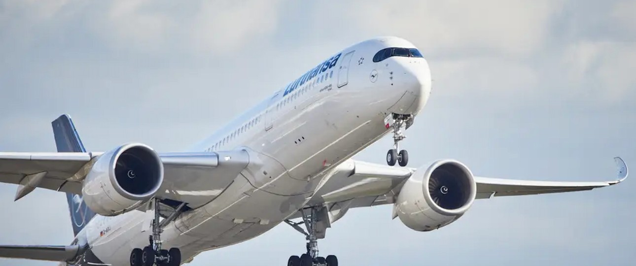 Airbus A350 von Lufthansa: Die USA machen der Airline Probleme.