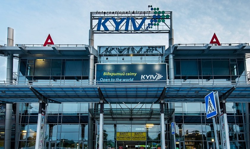 Kyiv International Airport: Aktuell geht nichts.
