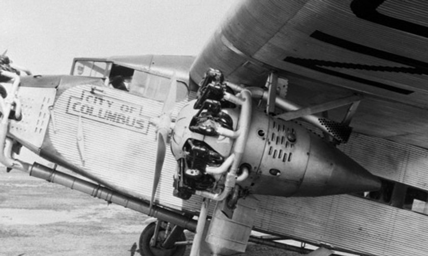 Die Maschine «City of Columbus»: Diese Ford Trimotor wurde unter anderem von Charles Lindbergh geflogen und ist bis heute erhalten gebleiben.