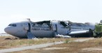 Wrack der Asiana-Maschine: Die Ermittler gaben den Piloten die Schuld.