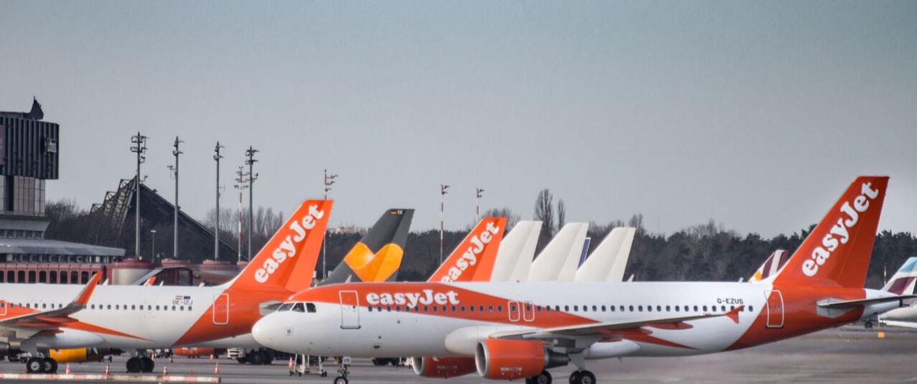 Airbus A320 von Easyjet in Tegel: Am Freitag ging einiges schief.