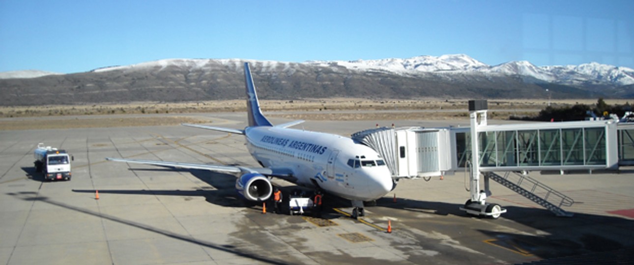 Teuerster Flughafen Argentiniens: der Airport von Bariloche