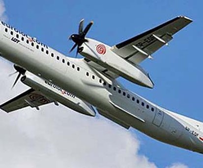Dash 8 von Eurolot: Fliegen bald nicht mehr.