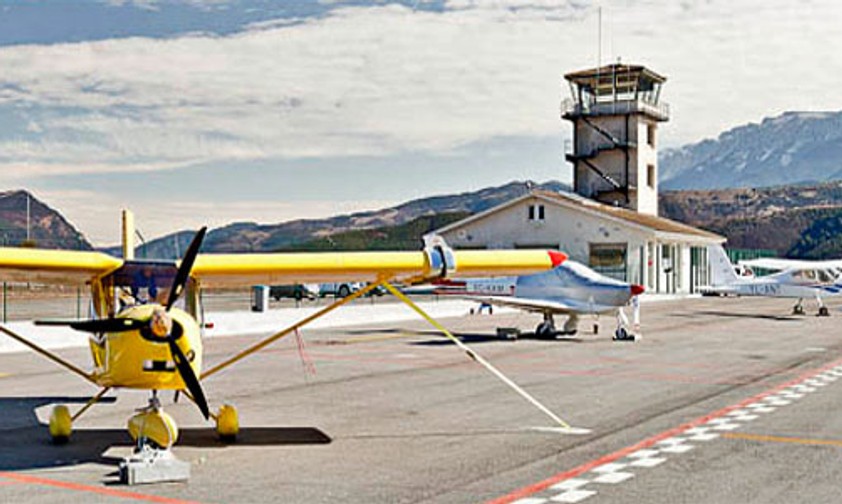 Der Flughafen La Seu d'Urgell: hier will Air Andorra landen.