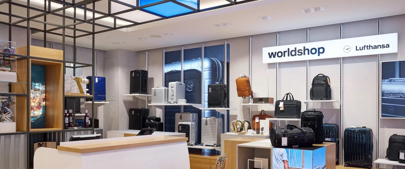 Worldshop von Lufthansa in Frankfurt: Dieser Standort bleibt bestehen.