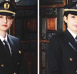 Maryam und Erum Masood: Pakistan International Airlines ist stolz auf sie.