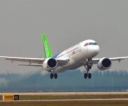 Eine Comac 919: Die Hainan Airlines Group hat 60 Maschinen bestellt.