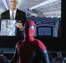 United Airlines heuert Spider-Man an