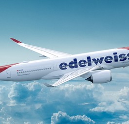 Airbus A350 von Edelweiss in neuer Bemalung. Ausgeliefert werden die sechs Flugzeuge in folgender Reihenfolge: HB-IHF, HB-IHC, HB-IHB, HB-IHA, HB-IHD und zuletzt HB-IHE.