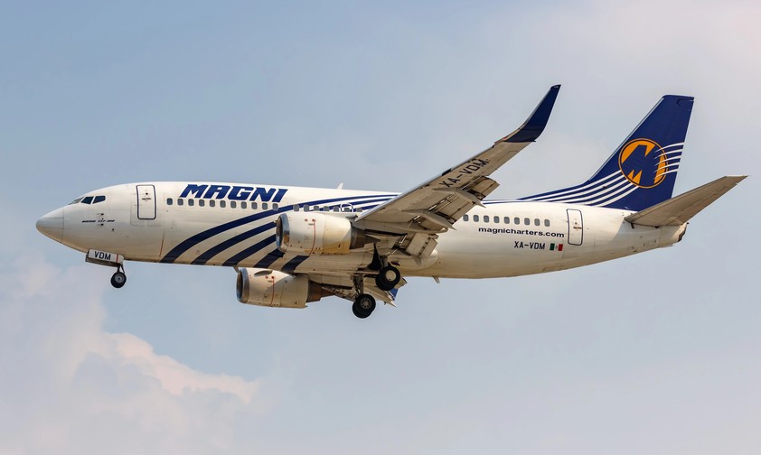 Boeing 737-700 von Magnicharters: Der Pilot eines Fluges war unzufrieden. 