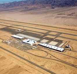 Der neue Flughafen von Eilat: Von hier sollen bald Palästinenserinnen und Palästinenser abfliegen.