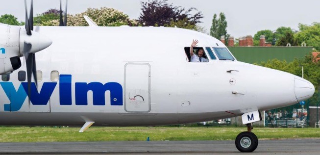 Fokker 50 von VLM Airlines: Bald könnten größere Flieger zur Flotte gehören.