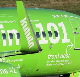 Boeing 737 von Kulula: Billigableger von Comair.