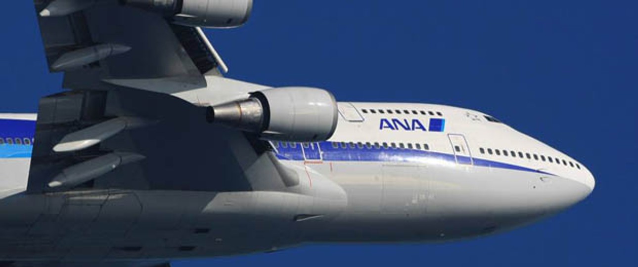 Boeing 747 von ANA All Nippon: Letzter Flug Ende März.
