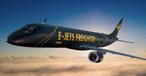Eine Embraer E195 umgebaut um Frachtflugzeug: Soll so aussehen.