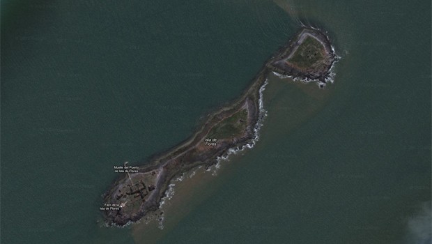Die Isla de las Flores: Letzter Funkkontakt über dem Eiland.