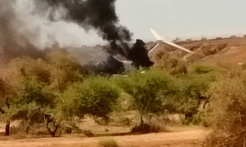 Das Heck der verunglückten Il-76: Wem gehörte die Maschine?