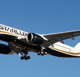 Erst des ersten Airbus A350 von Starlux: