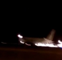 Jet von Saudia: Die genaue Unglücksursache ist noch nicht bekannt.