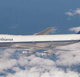 Lufthansas erste Boeing 747-100: 1970 in Empfang genommen.
