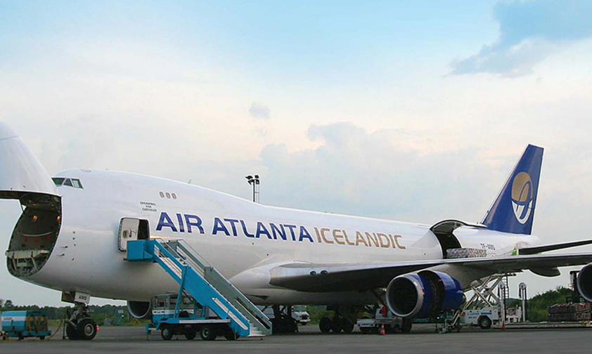 Frachtmaschine von Air Atlanta Icelandic: In einer gab es ein Problem.