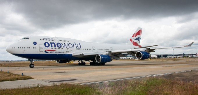 ... zusammen mit dem Jumbo-Jet mit dem Kennzeichen G-CIVY am 8. Oktober 2020 zum letzten Mal London Heathrow. Die 747 hat bei British Airways ...