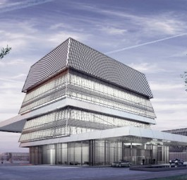 So sieht das Terminal für Privatpiloten und VIPs mit Businessjets künftig aus.