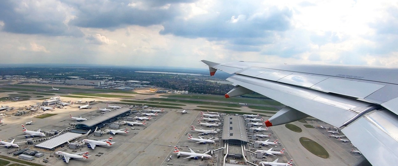 Blick auf den Flughafen Heathrow: British Airways ist die größte Airline am Platz.