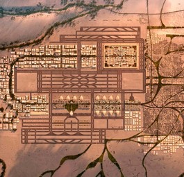 Die Entwürfe von Foster + Partners  für den King Salman International Airport: sechs parallele Pisten.
