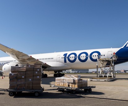 Airbus A350-1000: Die Basis für den neuen Frachter.