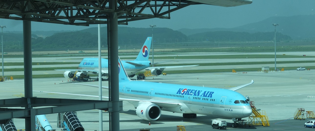 Flieger von Korean Air in Seoul: Wie kam die Patrone ins Flugzeug?