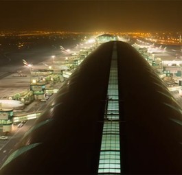So emsig geht es am Flughafen Dubai zu