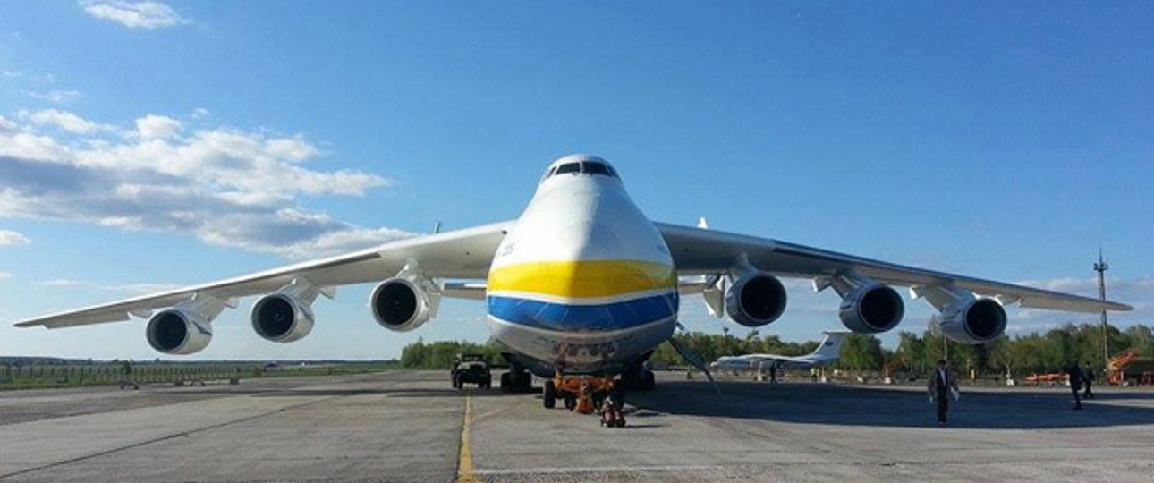 Von der Antonov An-225 wurde nur ein Stück gebaut.