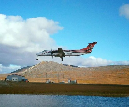 Flieger von Ravn Alaska: hebt nicht mehr ab.