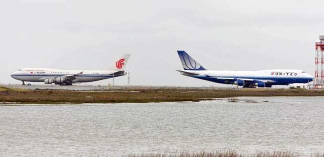 Boeing 747 von Air China und United: Stärkere Zusammenarbeit.