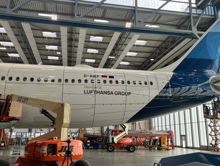 Airbus A330 von Discover Airlines: Das Flugzeug ist der erste Airbus, der mit Aeroshark nachgerüstet wird.