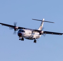 ATR 72 von DAT: Ab 2020 regelmäßig in Saarbrücken zu sehen.